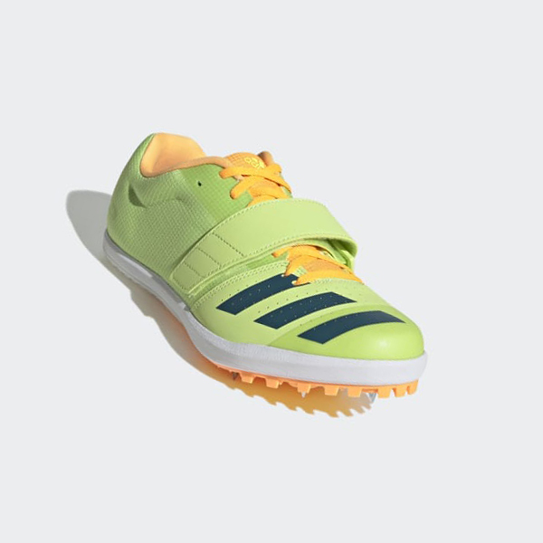 Zapatillas Clavos Atletismo Adidas Jumpstar Hombre Chile Verde - VFNRWA906