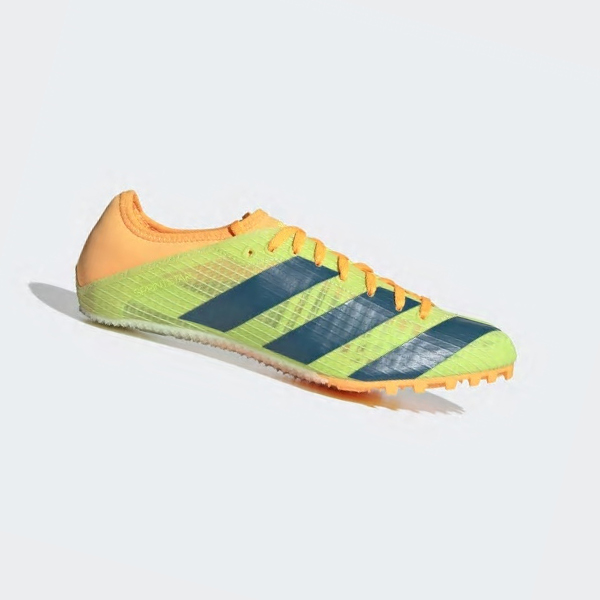 Zapatillas Clavos Atletismo Adidas Sprintstar Hombre Chile Verde - PQLUKC870