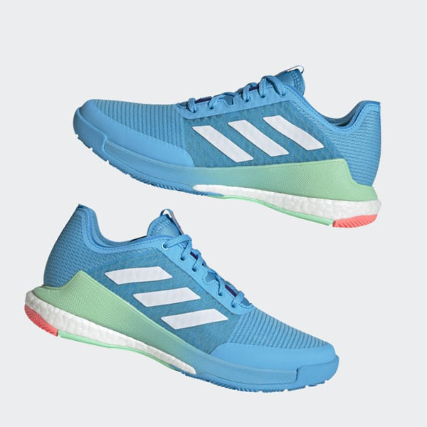 Zapatillas De Voleibol Adidas CrazyFlight Mujer Chile Azules - EISOPU013