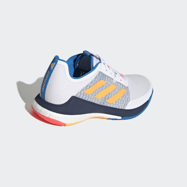 Zapatillas De Voleibol Adidas CrazyFlight Hombre Chile Blancas - HXYAVW016