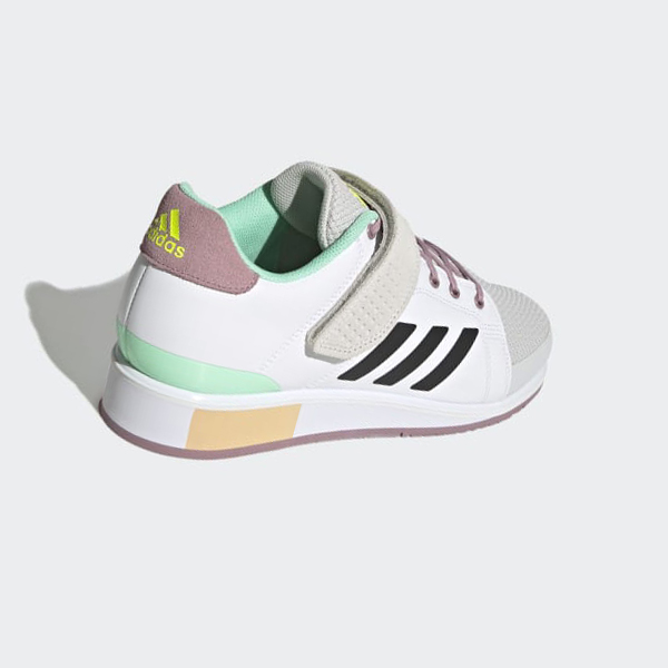 Zapatillas Halterofilia Adidas Power Perfect 3 Tokyo Hombre Chile Blancas - UMFVPD851