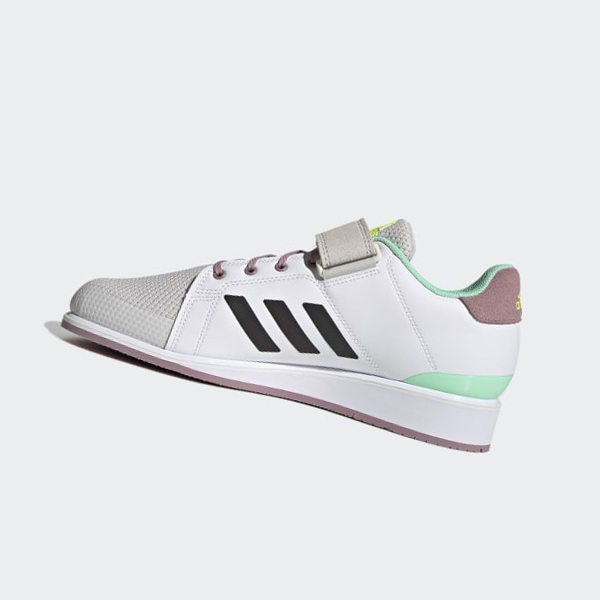 Zapatillas Halterofilia Adidas Power Perfect 3 Tokyo Hombre Chile Blancas - UMFVPD851