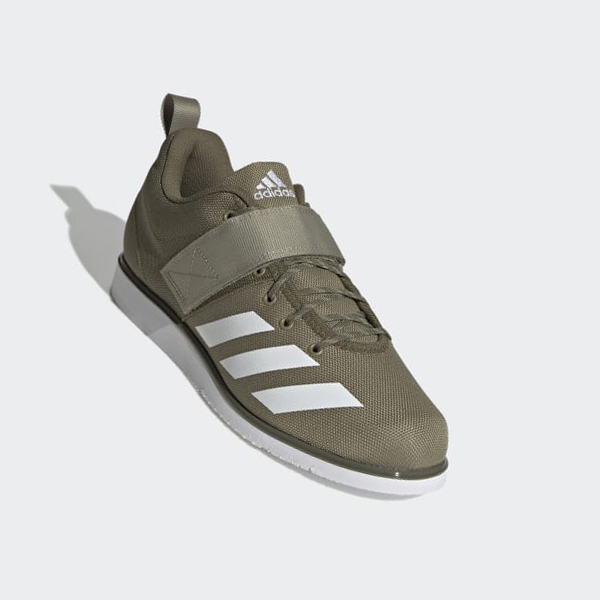 Zapatillas Halterofilia Adidas Powerlift Hombre Chile Verde - IYNRFJ952