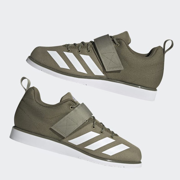 Zapatillas Halterofilia Adidas Powerlift Hombre Chile Verde - IYNRFJ952