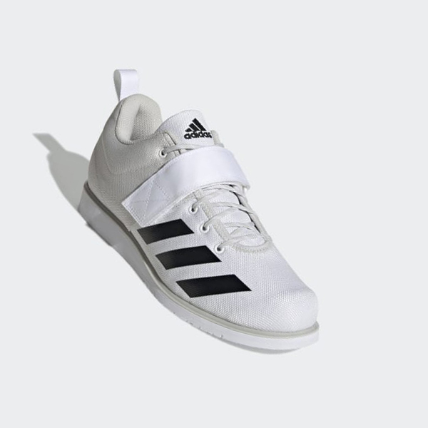 Zapatillas Halterofilia Adidas Powerlift Hombre Chile Blancas - SPOIMZ801