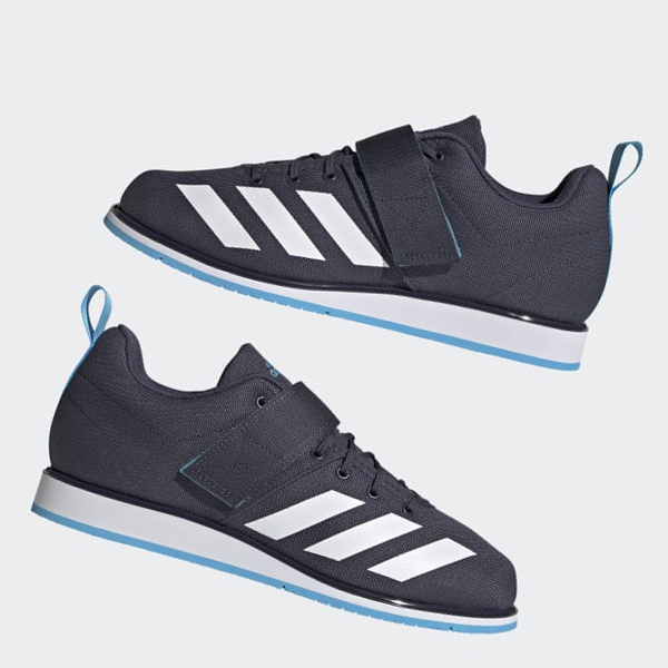 Zapatillas Halterofilia Adidas Powerlift Hombre Chile Azules - VJXWQR785