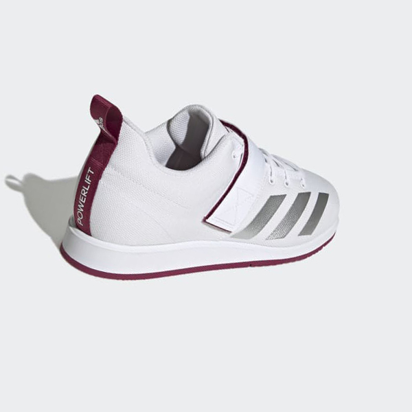 Zapatillas Halterofilia Adidas Powerlift Hombre Chile Blancas - XVHLMG518