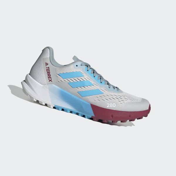 Zapatillas Outdoor Adidas TERREX AGRAVIC FLOW 2 Mujer Chile Gris - KQIVEY548