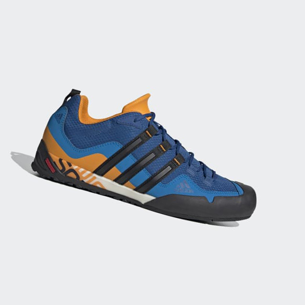 Zapatillas Outdoor Adidas Terrex Swift Solo Mujer Chile Azules - PCUTFR946