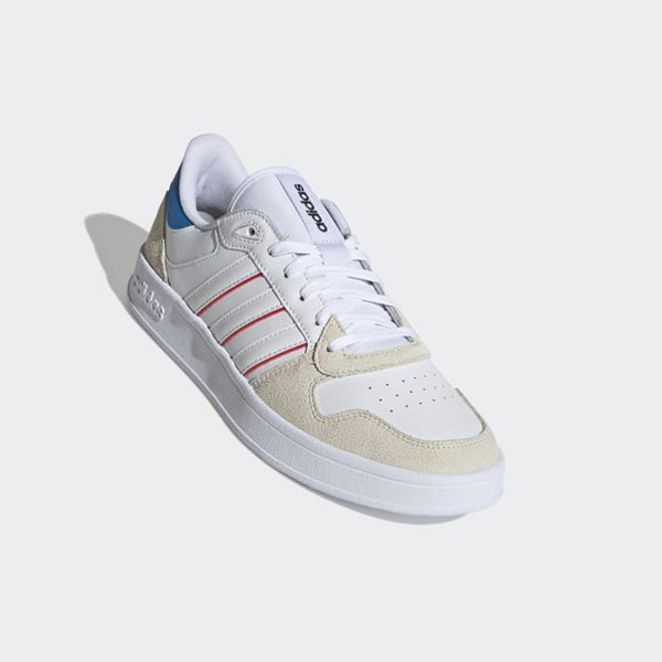 Zapatillas Para Caminar Adidas Breaknet Plus Hombre Chile Blancas - DZKNPL671