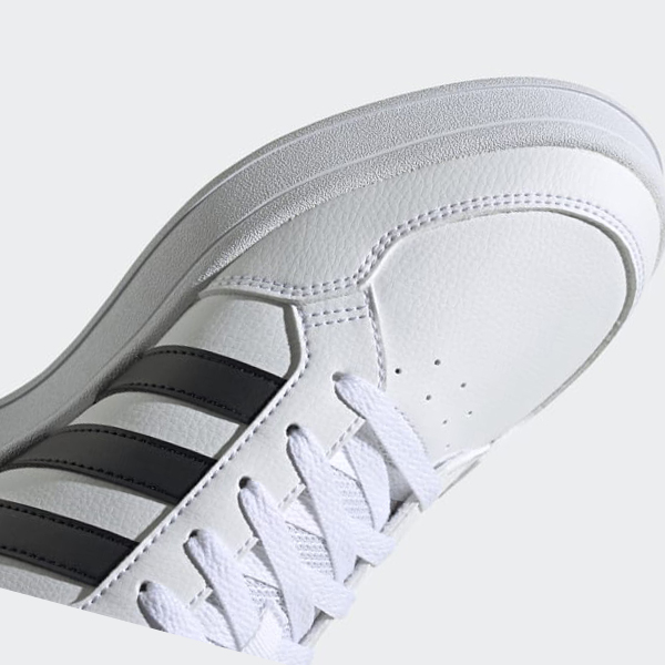 Zapatillas Para Caminar Adidas Breaknet Hombre Chile Blancas - WBASVH732