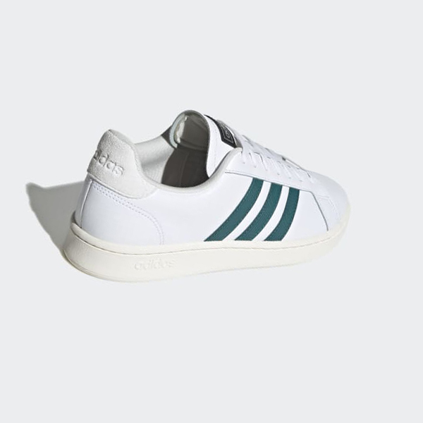 Zapatillas Para Caminar Adidas Grand Court Base Hombre Chile Blancas - MVFKJP708