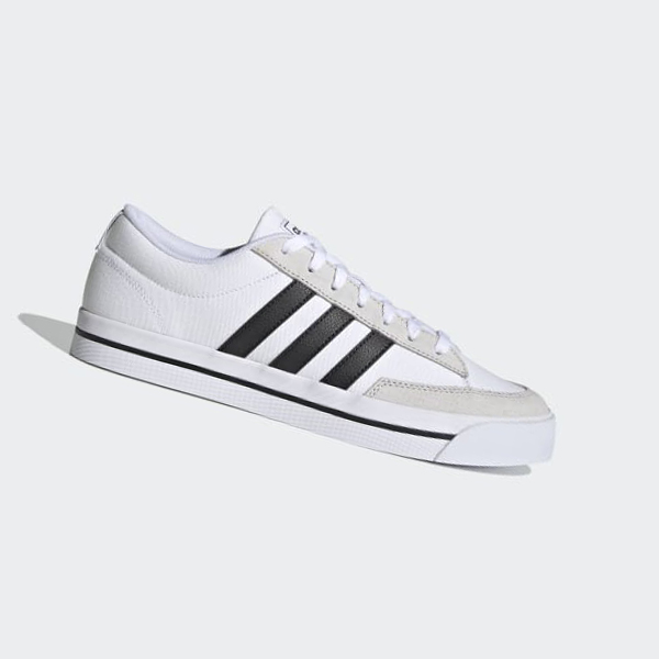 Zapatillas Para Caminar Adidas Retrovulc Hombre Chile Blancas - URBWMG271