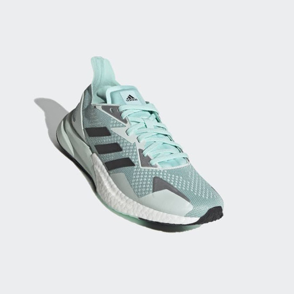 Zapatillas Para Caminar Adidas X9000L3 Mujer Chile Verde - QZVTUG986