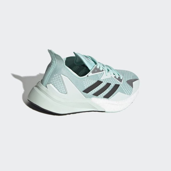 Zapatillas Para Caminar Adidas X9000L3 Mujer Chile Verde - QZVTUG986