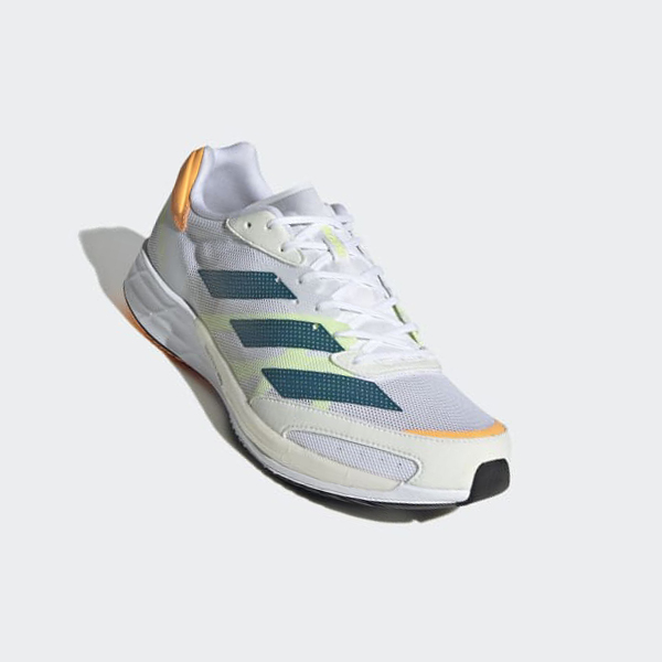 Zapatillas Running Adidas Adizero Adios 6 Hombre Chile Blancas - LHXNVF046