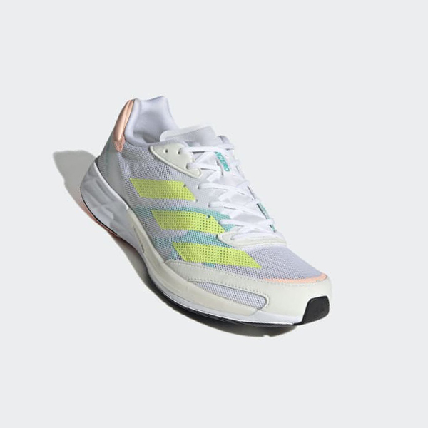 Zapatillas Running Adidas Adizero Adios 6 Mujer Chile Blancas - PVBNLF920