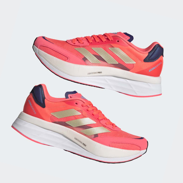 Zapatillas Running Adidas Adizero Boston 10 Mujer Chile Rojas - GMVJIQ902