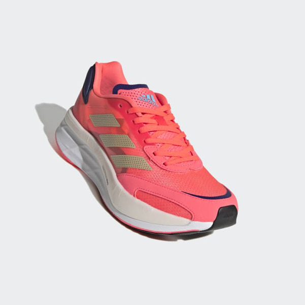 Zapatillas Running Adidas Adizero Boston 10 Mujer Chile Rojas - GMVJIQ902