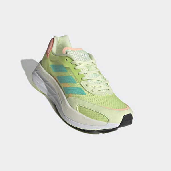 Zapatillas Running Adidas Adizero Boston 10 Mujer Chile Verde - WRXKPO936