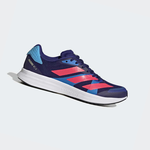 Zapatillas Running Adidas Adizero RC 4 Hombre Chile Azules - BFJOKA061