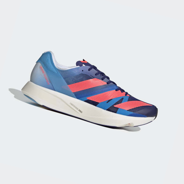 Zapatillas Running Adidas Adizero Takumi Sen 8 Hombre Chile Azules - LRWTPM740