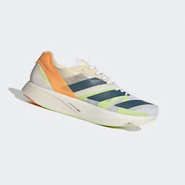 Zapatillas Running Adidas Adizero Takumi Sen 8 Hombre Chile Blancas - XQWHPY968