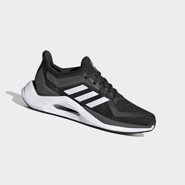 Zapatillas Running Adidas Alphatorsion 2.0 Hombre Chile Negras - NQCVBH927