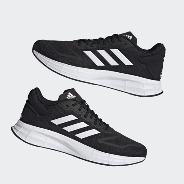 Zapatillas Running Adidas Duramo 10 Hombre Chile Negras - USLIJD032