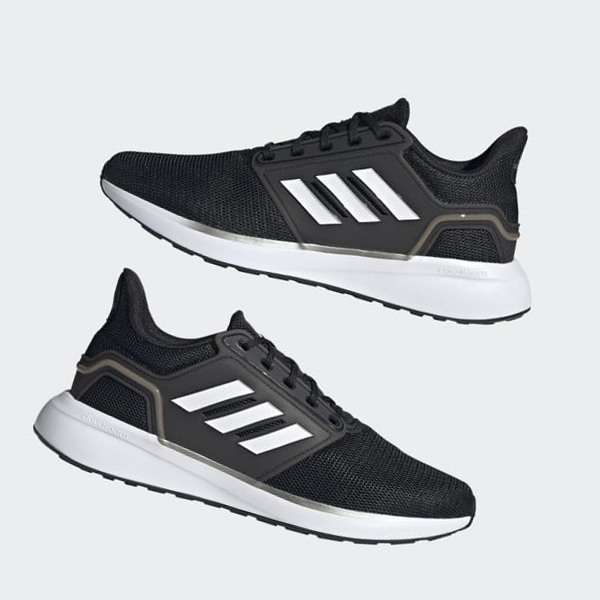 Zapatillas Running Adidas EQ19 Run Hombre Chile Negras - UZNIBL594