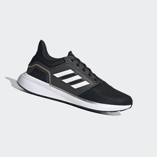 Zapatillas Running Adidas EQ19 Run Hombre Chile Negras - UZNIBL594