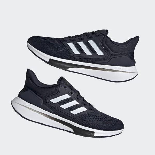 Zapatillas Running Adidas EQ21 Run Hombre Chile Azules - NYSILR465