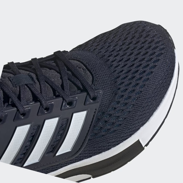 Zapatillas Running Adidas EQ21 Run Hombre Chile Azules - NYSILR465