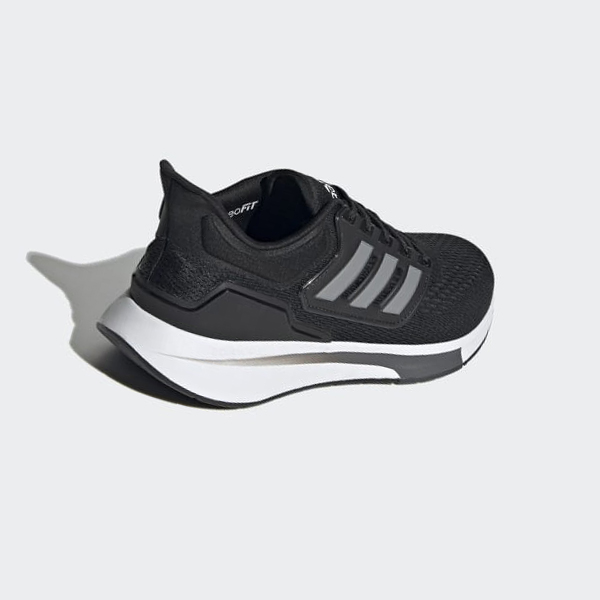 Zapatillas Running Adidas EQ21 Run Hombre Chile Negras - YSABDI423