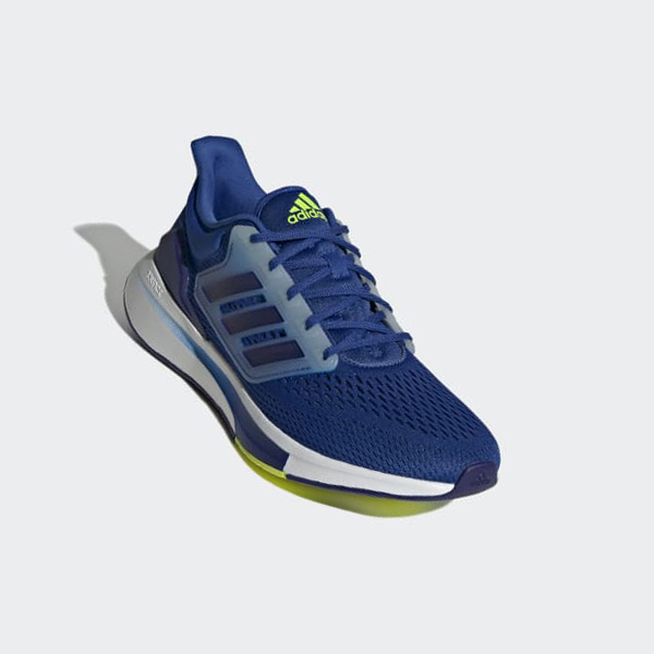 Zapatillas Running Adidas EQ21 Run Hombre Chile Azules - ZOGXKQ843