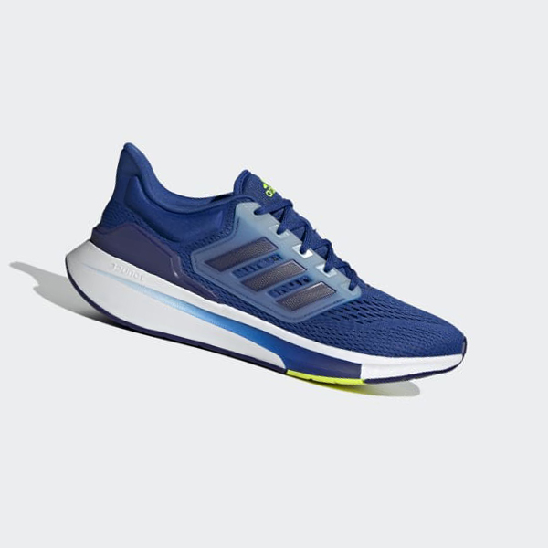 Zapatillas Running Adidas EQ21 Run Hombre Chile Azules - ZOGXKQ843