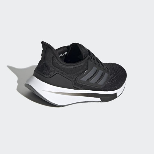 Zapatillas Running Adidas EQ21 Run Mujer Chile Negras - CVPHNY758