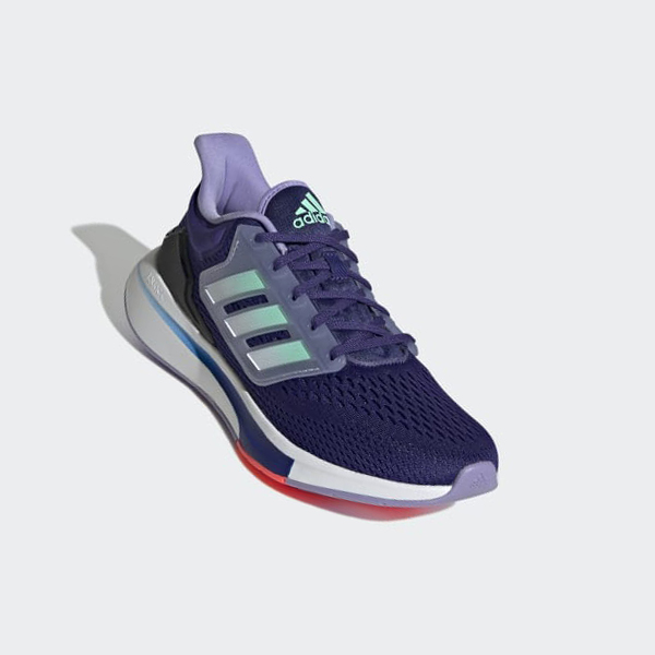 Zapatillas Running Adidas EQ21 Run Mujer Chile Azules - JIYCKZ803