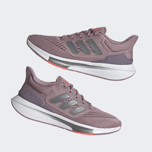 Zapatillas Running Adidas EQ21 Run Mujer Chile Moradas - OAKMRZ963