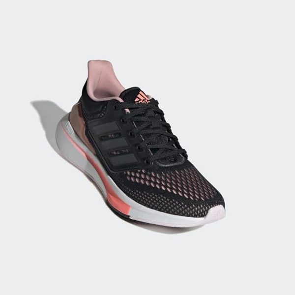 Zapatillas Running Adidas EQ21 Run Mujer Chile Negras - POQDIW306