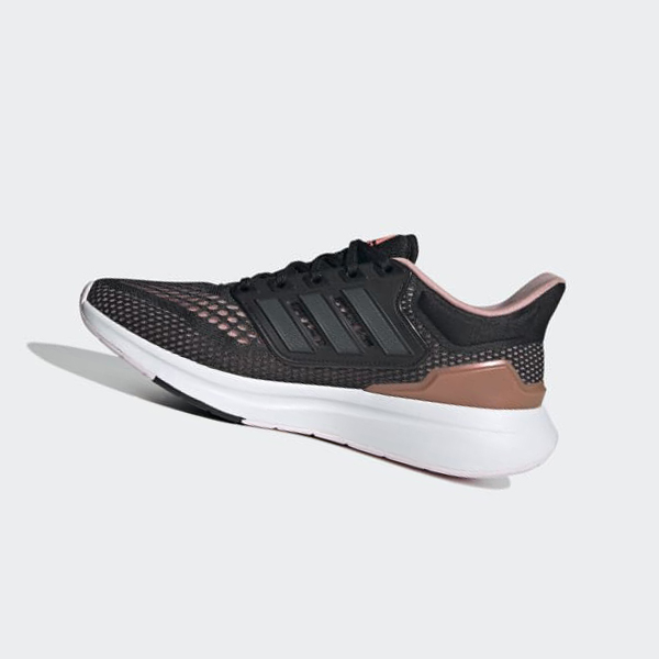 Zapatillas Running Adidas EQ21 Run Mujer Chile Negras - POQDIW306