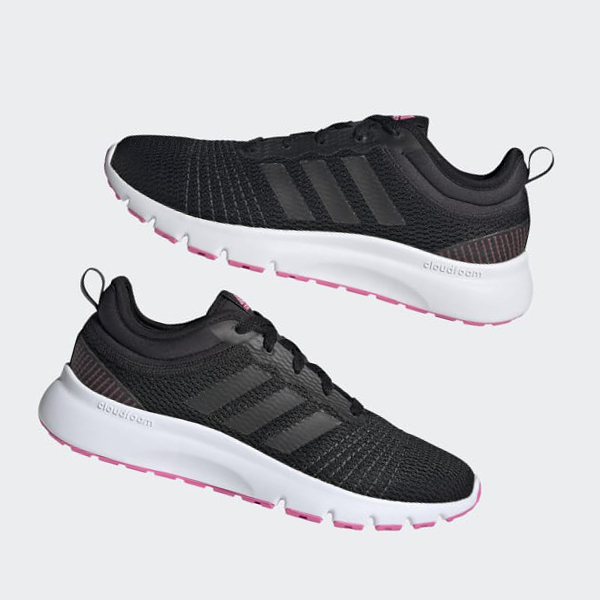 Zapatillas Running Adidas Fluidup Mujer Chile Negras - EQMKSO451