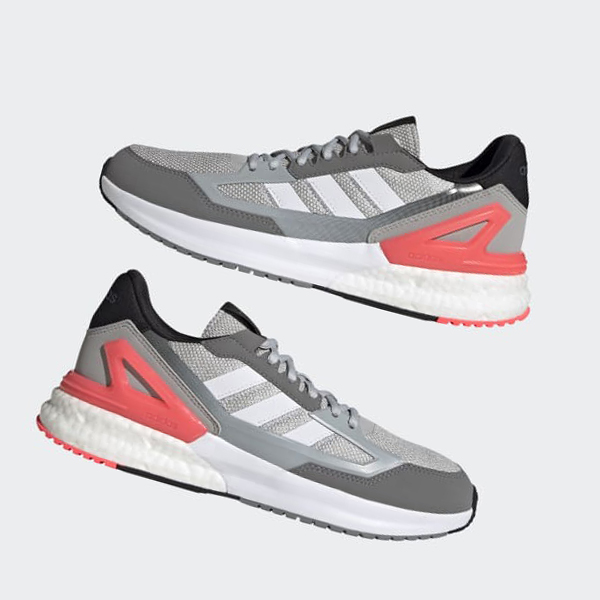 Zapatillas Running Adidas Nebzed Super BOOST Hombre Chile Gris - EYLBMG546