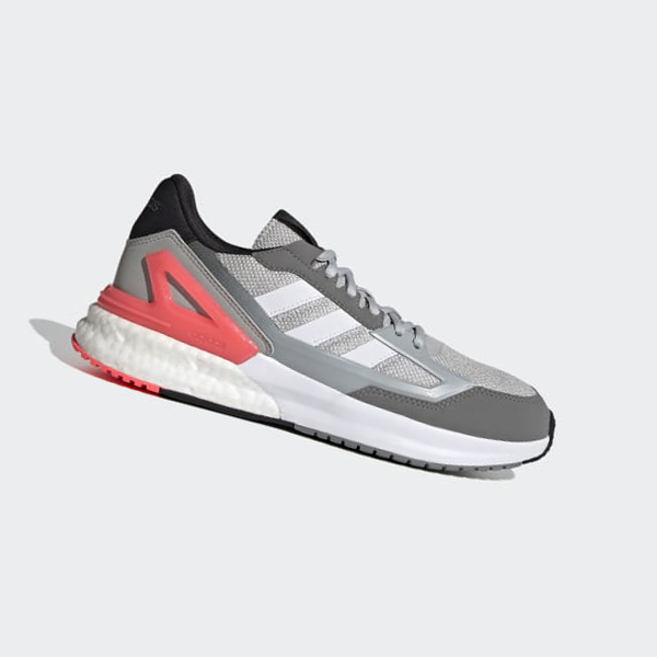 Zapatillas Running Adidas Nebzed Super BOOST Hombre Chile Gris - EYLBMG546