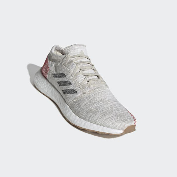 Zapatillas Running Adidas Pureboost Go Hombre Chile Beige - ZISWXM460