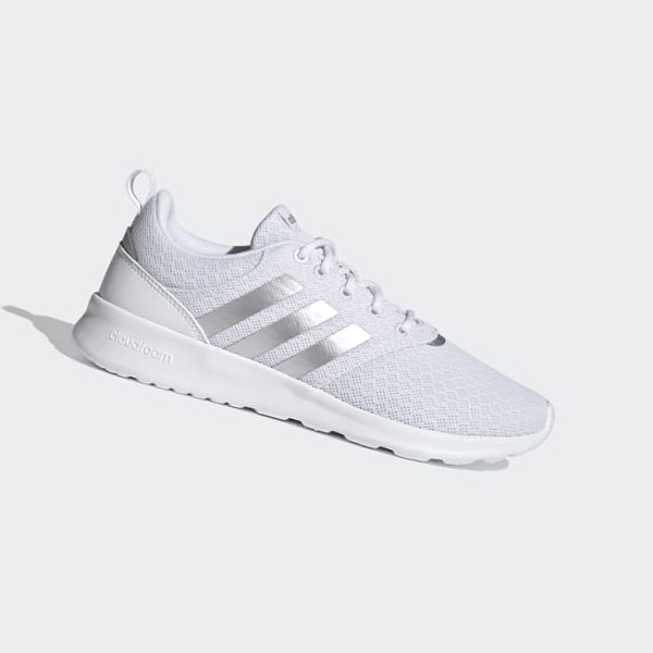 Zapatillas Running Adidas QT Racer 2.0 Mujer Chile Blancas - EBYXOM432