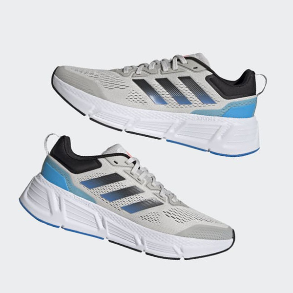 Zapatillas Running Adidas Questar Hombre Chile Gris - JALRTU938