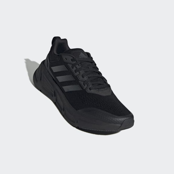 Zapatillas Running Adidas Questar Hombre Chile Negras - MFRTQP169