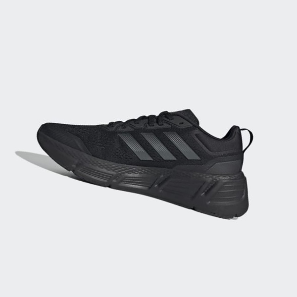 Zapatillas Running Adidas Questar Hombre Chile Negras - MFRTQP169