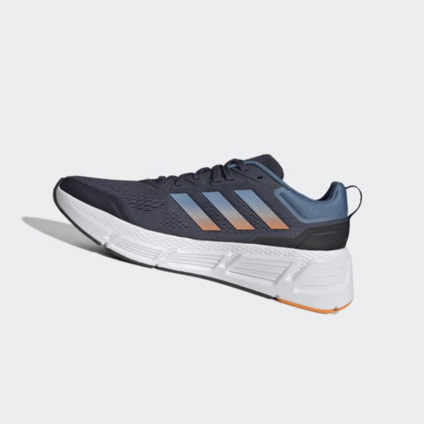 Zapatillas Running Adidas Questar Hombre Chile Azules - VOCWPB637